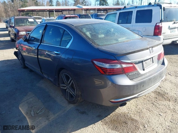 2016 Honda Accord Sedan Sport with VIN 1HGCR2F54GA095668, listed as a IAAI auction lot 41369867 with 174,704 mi miles. Bid and sale history available at carsss.com. Image 3.