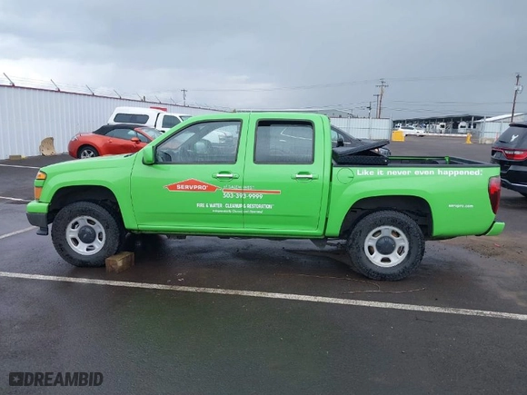 2012 Chevrolet Colorado LT w/1LT with VIN 1GCHTCFE4C8145501, listed as a IAAI auction lot 41939987 with 1 mi miles. Bid and sale history available at carsss.com. Image 13.