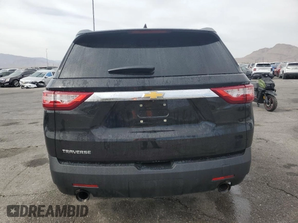 2020 Chevrolet Traverse LS with VIN 1GNERFKWXLJ257852, listed as a Copart auction lot 49618675 with 83,057 mi miles and Clean Title. Bid and sale history available at carsss.com. Image 6.