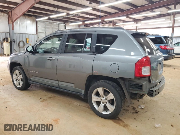 2012 Jeep Compass Sport with VIN 1C4NJCBB2CD505361, listed as a Copart auction lot 48041505 with 167,464 mi miles and Salvage Title. Bid and sale history available at carsss.com. Image 2.