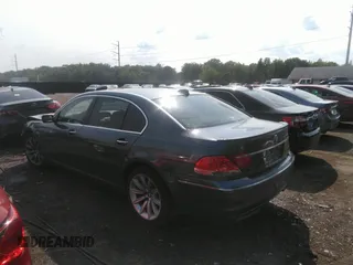 2008 BMW 7 Series 750Li with VIN WBAHN83568DT86869, listed as a IAAI auction lot 38915608 with 190,980 mi miles and . Bid and sale history available at carsss.com. Image 3.