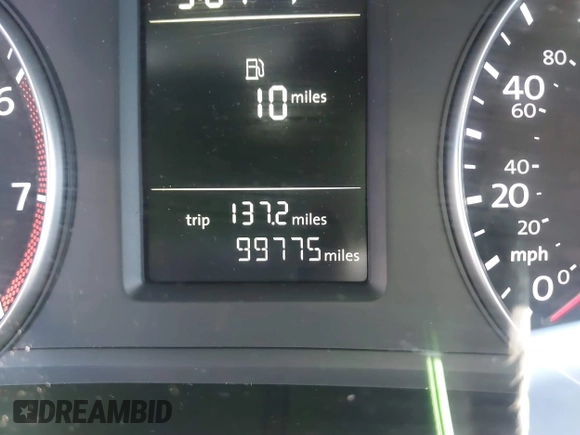 2015 Volkswagen Passat 1.8T Wolfsburg Ed with VIN 1VWAT7A3XFC010262, listed as a IAAI auction lot 41860210 with 99,775 mi miles. Bid and sale history available at carsss.com. Image 16.