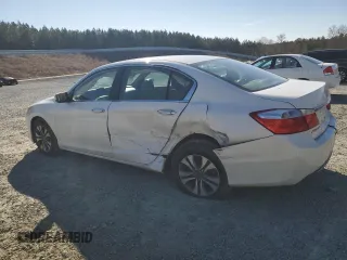 2015 Honda Accord Sedan LX with VIN 1HGCR2F30FA182450, listed as a Copart auction lot 46618085 with 143,876 mi miles and Salvage Title. Bid and sale history available at carsss.com. Image 2.