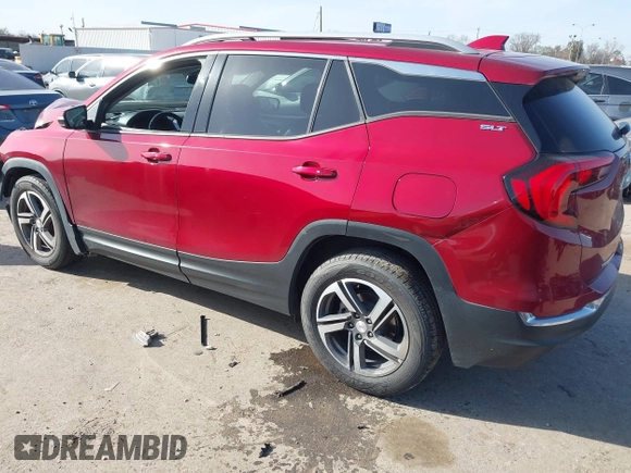 2021 GMC Terrain SLT z VIN 3GKALPEV5ML335308, wystawiony jako IAAI lot #41733059 z przebiegiem 96 314 mil mil oraz . Historia ofert i sprzedaży dostępna na DreamBid. Obrazek 3.
