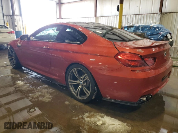 2013 BMW M6 with VIN WBSLX9C59DC968423, listed as a Copart auction lot 88493325 with 36,545 mi miles and Salvage title. Bid and sale history available at DreamBid. Image 2.