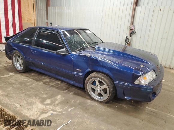1989 Ford Mustang z VIN 1FABP41A9KF195833, wystawiony jako Copart lot #51102975 z przebiegiem 39 598 mil mil oraz Szkoda całkowita • Salvage title. Historia ofert i sprzedaży dostępna na DreamBid. Obrazek 4.