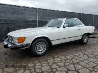 1979 Mercedes-Benz SL with VIN 10704412051276, listed as a Copart auction lot 58228725 with 163,621 mi miles and Clean title. Bid and sale history available at DreamBid. Image 1.