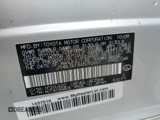 2010 Lexus LS 460 with VIN JTHBL5EF8A5092651, listed as a Copart auction lot 45054185 with 174,439 mi miles and Salvage Title. Bid and sale history available at DreamBid. Image 12.