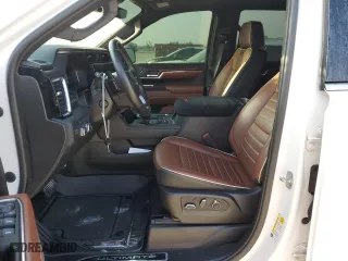 2023 GMC Sierra 1500 Denali Ultimate with VIN 1GTUUHEL8PZ158597, listed as a Copart auction lot 75350714 with 63,803 mi miles and Non Repairable. Bid and sale history available at carsss.com. Image 7.