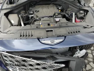 2025 Genesis GV80 Standard with VIN KMUHFESB3SU248524, listed as a Copart auction lot 47854975 with 6,309 mi miles and Non Repairable. Bid and sale history available at DreamBid. Image 12.