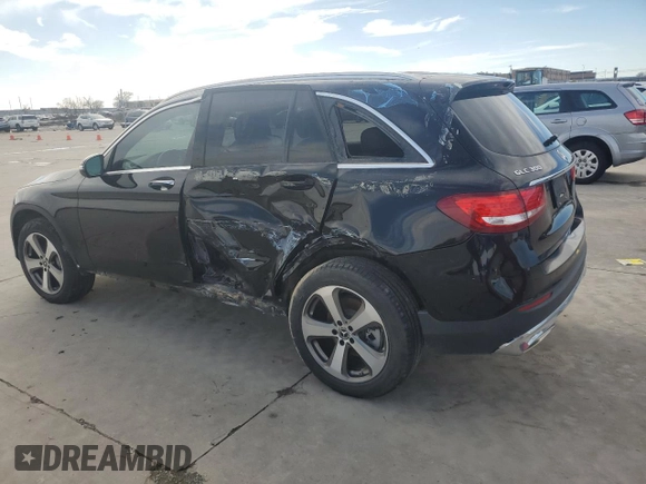 2019 Mercedes-Benz GLC 300 with VIN WDC0G4JB0KV171740, listed as a Copart auction lot 43021115 with 33,764 mi miles and Clean title. Bid and sale history available at DreamBid. Image 2.
