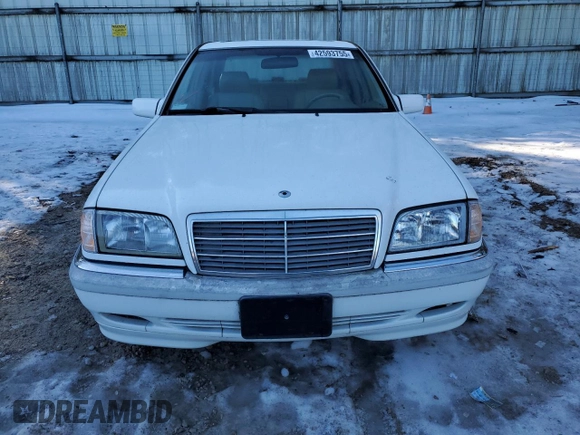1998 Mercedes-Benz C 230/260/280/320 with VIN WDBHA23G1WA570692, listed as a Copart auction lot 42593755 with Not Provided miles and Salvage Title. Bid and sale history available at carsss.com. Image 5.