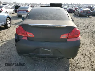 2007 Infiniti G35 Sedan Journey with VIN JNKBV61E47M707451, listed as a Copart auction lot 42640955 with 207,310 mi miles and Salvage Title. Bid and sale history available at carsss.com. Image 6.