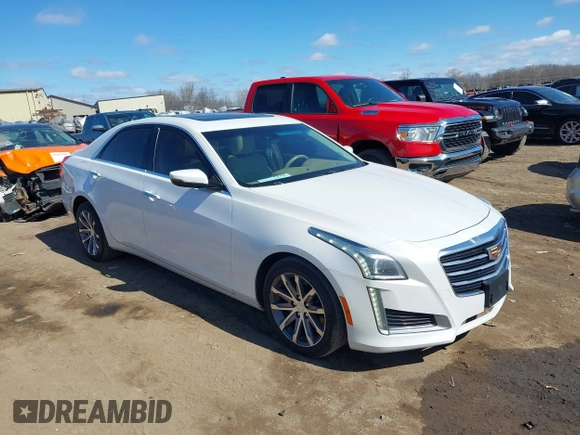 2016 Cadillac CTS Luxury Collection AWD with VIN 1G6AX5SS5G0153563, listed as a IAAI auction lot 41894418 with 82,722 mi miles and . Bid and sale history available at DreamBid. Image 1.