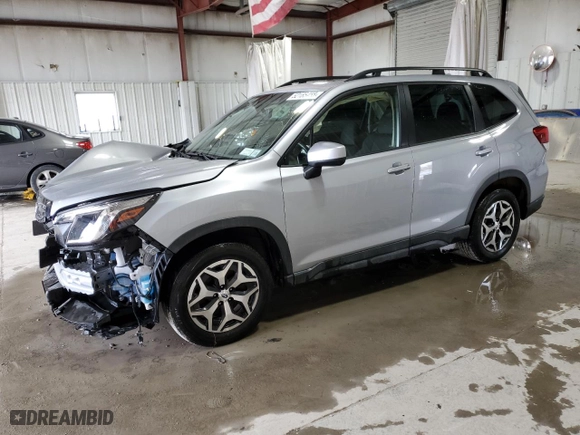 2023 Subaru Forester Premium with VIN JF2SKADC4PH415557, listed as a Copart auction lot 52185455 with 0 mi miles and Salvage Title. Bid and sale history available at carsss.com. Image 1.