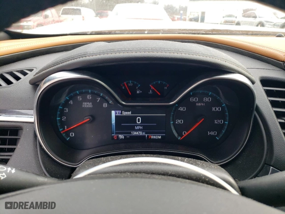 2014 Chevrolet Impala LTZ with VIN 1G1145SL6EU119368, listed as a Copart auction lot 45037125 with 134,479 mi miles and Salvage Title. Bid and sale history available at carsss.com. Image 9.