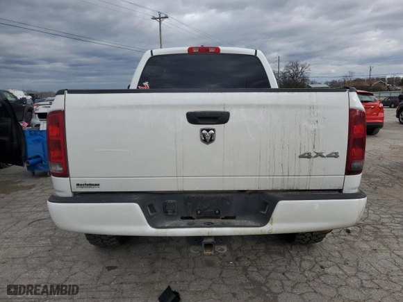2005 Dodge Ram 1500 SLT with VIN 1D7HU16N85J637273, listed as a Copart auction lot 87178724 with 109,682 mi miles and Clean Title. Bid and sale history available at carsss.com. Image 6.