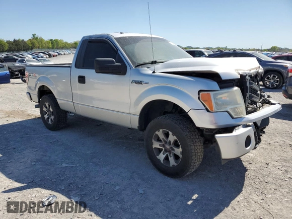 2013 Ford F-150 XL with VIN 1FTMF1EF3DFB72688, listed as a Copart auction lot 52922865 with 196,457 mi miles and Salvage Title. Bid and sale history available at DreamBid. Image 4.