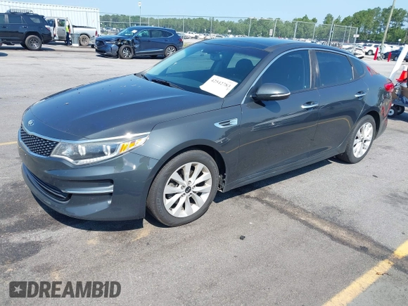 2016 Kia Optima EX с VIN 5XXGU4L37GG008718, выставлен на аукционе IAAI как лот 42542783 с пробегом 135 308 миль миль и . История ставок и продаж доступна на DreamBid. Изображение 2.