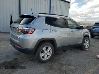 2022 Jeep Compass Latitude с VIN 3C4NJDBB2NT181394, выставлен на аукционе Copart как лот 49676885 с пробегом 50 144 миль миль и Списание • Salvage title. История ставок и продаж доступна на DreamBid. Изображение 3.