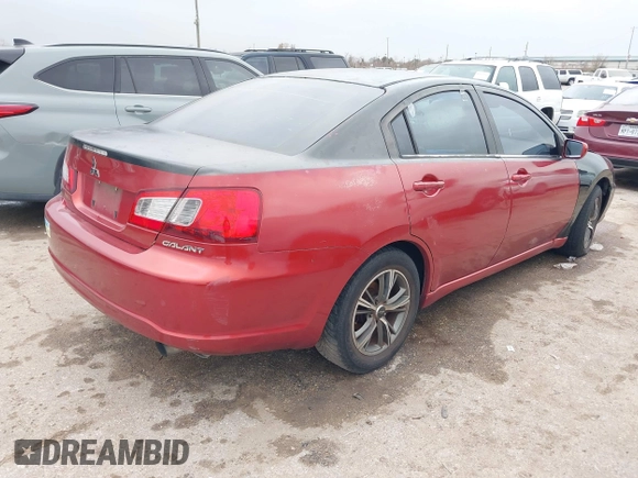 2011 Mitsubishi Galant ES with VIN 4A32B3FF6BE028291, listed as a IAAI auction lot 41061276 with 1 mi miles. Bid and sale history available at carsss.com. Image 4.