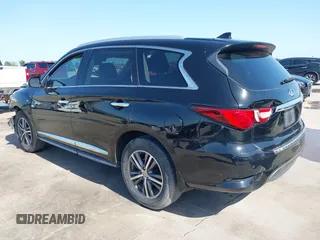 2017 Infiniti QX60 with VIN 5N1DL0MN2HC503212, listed as a IAAI auction lot 41993053 with 166,548 mi miles and . Bid and sale history available at DreamBid. Image 3.