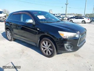 2013 Mitsubishi Outlander Sport SE with VIN 4A4AR4AU9DE003533, listed as a IAAI auction lot 41673139 with 152,345 mi miles. Bid and sale history available at carsss.com. Image 1.