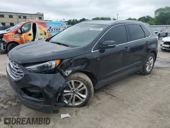 2020 Ford Edge SEL z VIN 2FMPK3J90LBA44070, wystawiony jako Copart lot #54606065 z przebiegiem 63 153 mil mil oraz Szkoda całkowita • Salvage title. Historia ofert i sprzedaży dostępna na DreamBid. Obrazek 1.