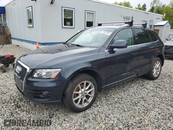 2012 Audi Q5 Premium Plus with VIN WA1LFAFP0CA031652, listed as a Copart auction lot 57467905 with 158,108 mi miles and Salvage title. Bid and sale history available at DreamBid. Image 1.