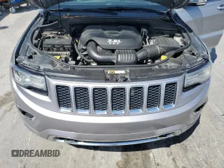 2014 Jeep Grand Cherokee Overland with VIN 1C4RJFCG1EC216154, listed as a Copart auction lot 50984675 with 91,782 mi miles and Salvage Title. Bid and sale history available at carsss.com. Image 12.