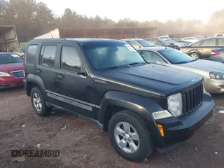 2011 Jeep Liberty Sport with VIN 1J4PP2GK3BW519549, listed as a IAAI auction lot 41669058 with 193,596 mi miles. Bid and sale history available at carsss.com. Image 1.