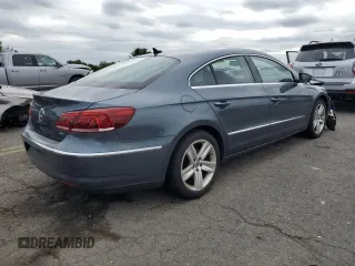2013 Volkswagen CC R-Line with VIN WVWBP7AN5DE564646, listed as a Copart auction lot 73240774 with 53,337 mi miles and Salvage Title. Bid and sale history available at carsss.com. Image 3.