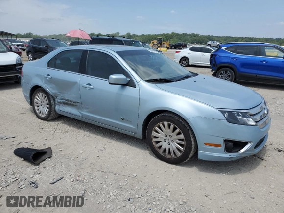 2010 Ford Fusion Hybrid with VIN 3FADP0L37AR210959, listed as a Copart auction lot 61081625 with 138,910 mi miles and Salvage title. Bid and sale history available at DreamBid. Image 4.