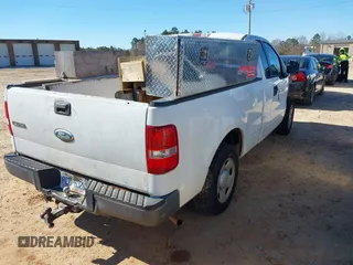 2007 Ford F-150 XL with VIN 1FTRF12W77NA83372, listed as a IAAI auction lot 41628051 with 104,564 mi miles and . Bid and sale history available at DreamBid. Image 4.