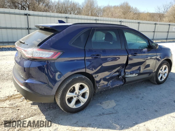 2016 Ford Edge SE with VIN 2FMPK3G9XGBB61300, listed as a Copart auction lot 48024745 with 126,334 mi miles and Salvage title. Bid and sale history available at DreamBid. Image 3.