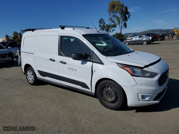 2019 Ford Transit Connect Van XLT with VIN NM0LS7F24K1388305, listed as a Copart auction lot 50277625 with 133,546 mi miles and Salvage Title. Bid and sale history available at carsss.com. Image 4.
