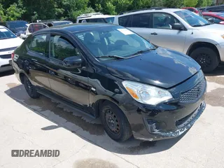 2020 Mitsubishi Mirage SE z VIN ML32F4FJXLHF09295, wystawiony jako IAAI lot #42223378 z przebiegiem 136 310 mil mil oraz . Historia ofert i sprzedaży dostępna na DreamBid. Obrazek 1.