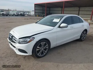 2016 Mercedes-Benz C-Class C 300 Luxury with VIN 55SWF4KBXGU126987, listed as a IAAI auction lot 41490807 with 49,231 mi miles. Bid and sale history available at carsss.com. Image 17.