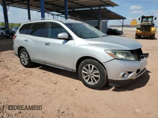 2016 Nissan Pathfinder S z VIN 5N1AR2MN7GC616925, wystawiony jako Copart lot #65597565 z przebiegiem 96 412 mil mil oraz Szkoda całkowita • Salvage title. Historia ofert i sprzedaży dostępna na DreamBid. Obrazek 4.
