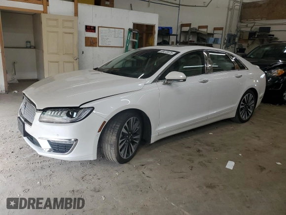 2019 Lincoln MKZ Hybrid Reserve II with VIN 3LN6L5MU8KR620816, listed as a Copart auction lot 58472075 with 38,421 mi miles and Salvage title. Bid and sale history available at DreamBid. Image 1.