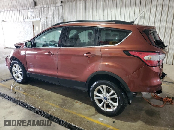 2018 Ford Escape SE with VIN 1FMCU0GD5JUA73381, listed as a Copart auction lot 51056125 with 92,500 mi miles and Salvage Title. Bid and sale history available at carsss.com. Image 2.