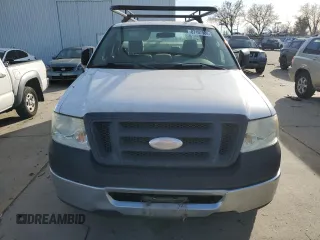 2008 Ford F-150 XL with VIN 1FTRF12238KE06557, listed as a Copart auction lot 87107984 with 192,617 mi miles and Salvage title. Bid and sale history available at DreamBid. Image 5.