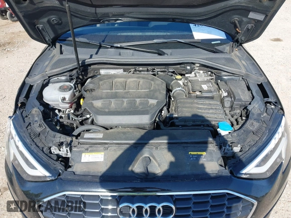 2023 Audi A3 Premium z VIN WAUAUDGY1PA070894, wystawiony jako IAAI lot #42045730 z przebiegiem 52 397 mil mil oraz . Historia ofert i sprzedaży dostępna na DreamBid. Obrazek 10.
