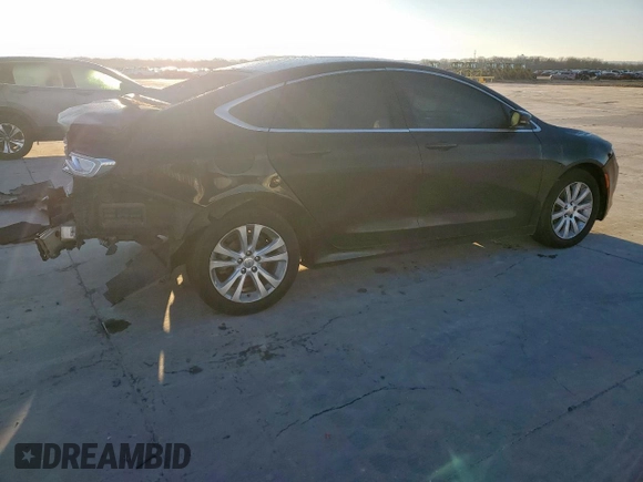 2016 Chrysler 200 Limited with VIN 1C3CCCAB4GN171325, listed as a Copart auction lot 46360645 with 172,721 mi miles and Salvage Title. Bid and sale history available at carsss.com. Image 3.