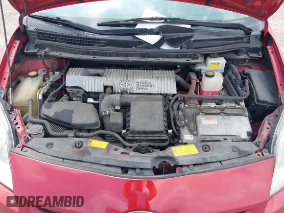 2011 Toyota Prius I with VIN JTDKN3DUXB1408074, listed as a IAAI auction lot 41941617 with 240,504 mi miles. Bid and sale history available at carsss.com. Image 10.