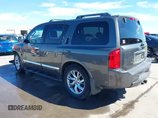 2004 Infiniti QX56 with VIN 5N3AA08A44N802481, listed as a IAAI auction lot 41655751 with 0 mi miles. Bid and sale history available at carsss.com. Image 3.