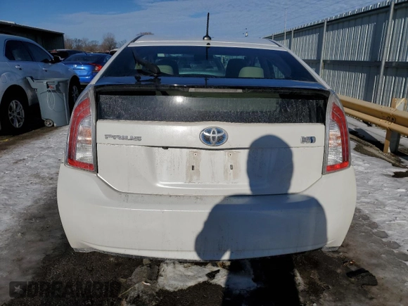 2013 Toyota Prius One with VIN JTDKN3DU6D5628047, listed as a Copart auction lot 89171655 with 150,815 mi miles and Salvage Title. Bid and sale history available at carsss.com. Image 6.