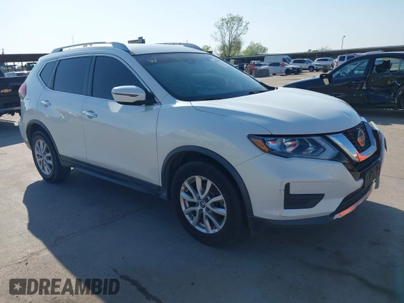 2019 Nissan Rogue SV with VIN KNMAT2MTXKP554619, listed as a IAAI auction lot 41975101 with 86,051 mi miles and . Bid and sale history available at DreamBid. Image 1.