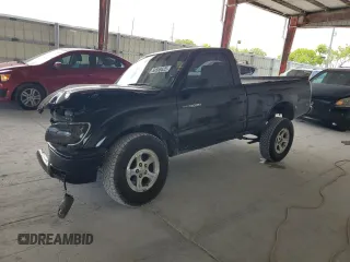 2001 Toyota Tacoma z VIN 5TENL42N61Z837933, wystawiony jako Copart lot #58588625 z przebiegiem 104 684 mil mil oraz Czysty tytuł • Clean title. Historia ofert i sprzedaży dostępna na DreamBid. Obrazek 1.