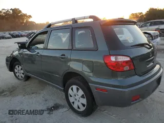 2005 Mitsubishi Outlander LS with VIN JA4LX31F55U007095, listed as a Copart auction lot 82609084 with 190,298 mi miles and Clean Title. Bid and sale history available at carsss.com. Image 2.